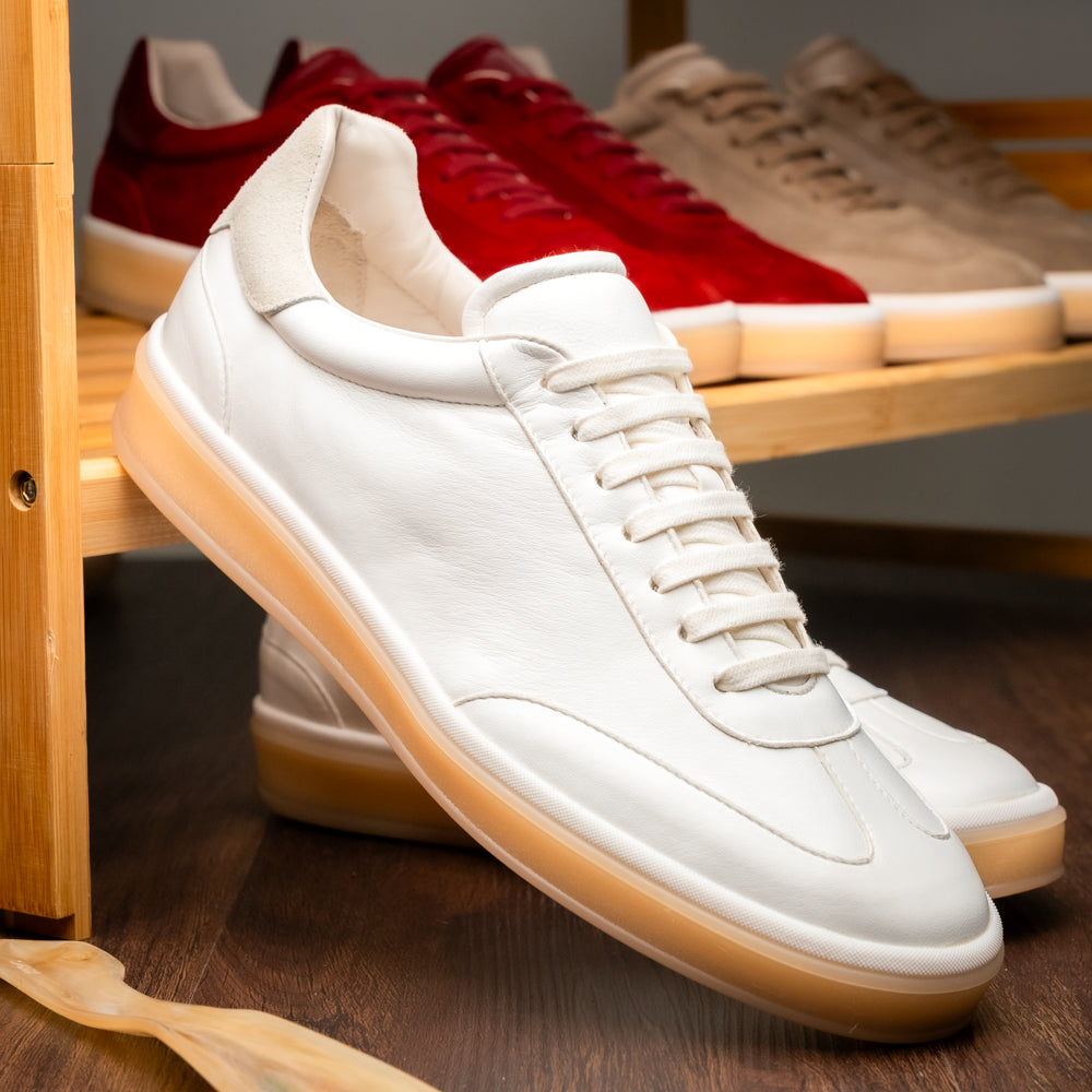 GOTTI Nappa Sneaker, White