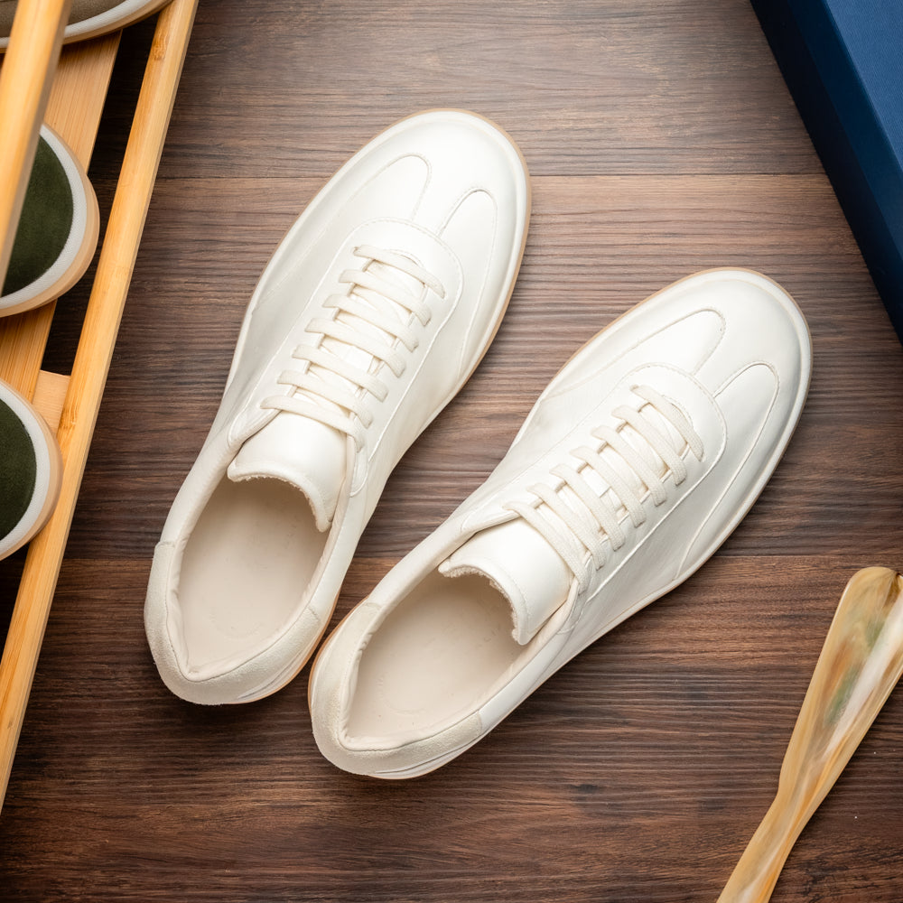 GOTTI Nappa Sneaker, White