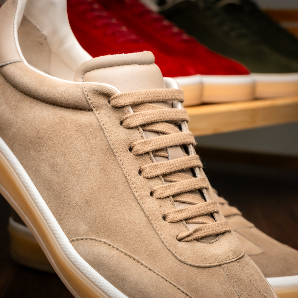 GOTTI Suede Sneaker, Taupe