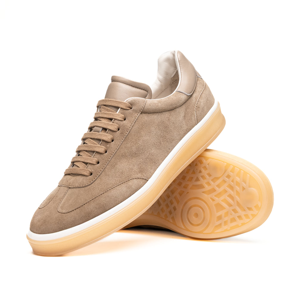 GOTTI Suede Sneaker, Taupe