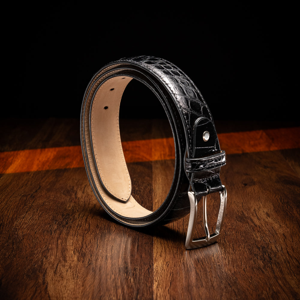 70-100-BLK ALLIGATOR Belt, Black