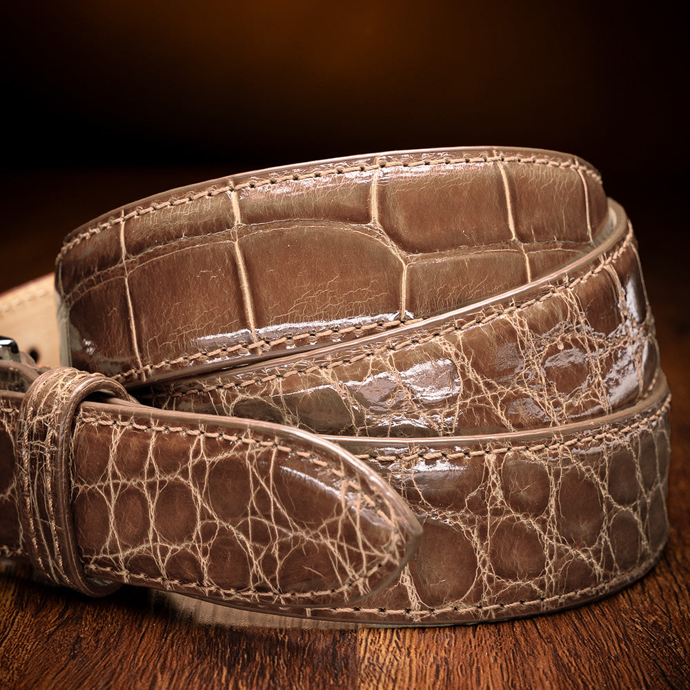 70-100-TPE ALLIGATOR Belt, Taupe
