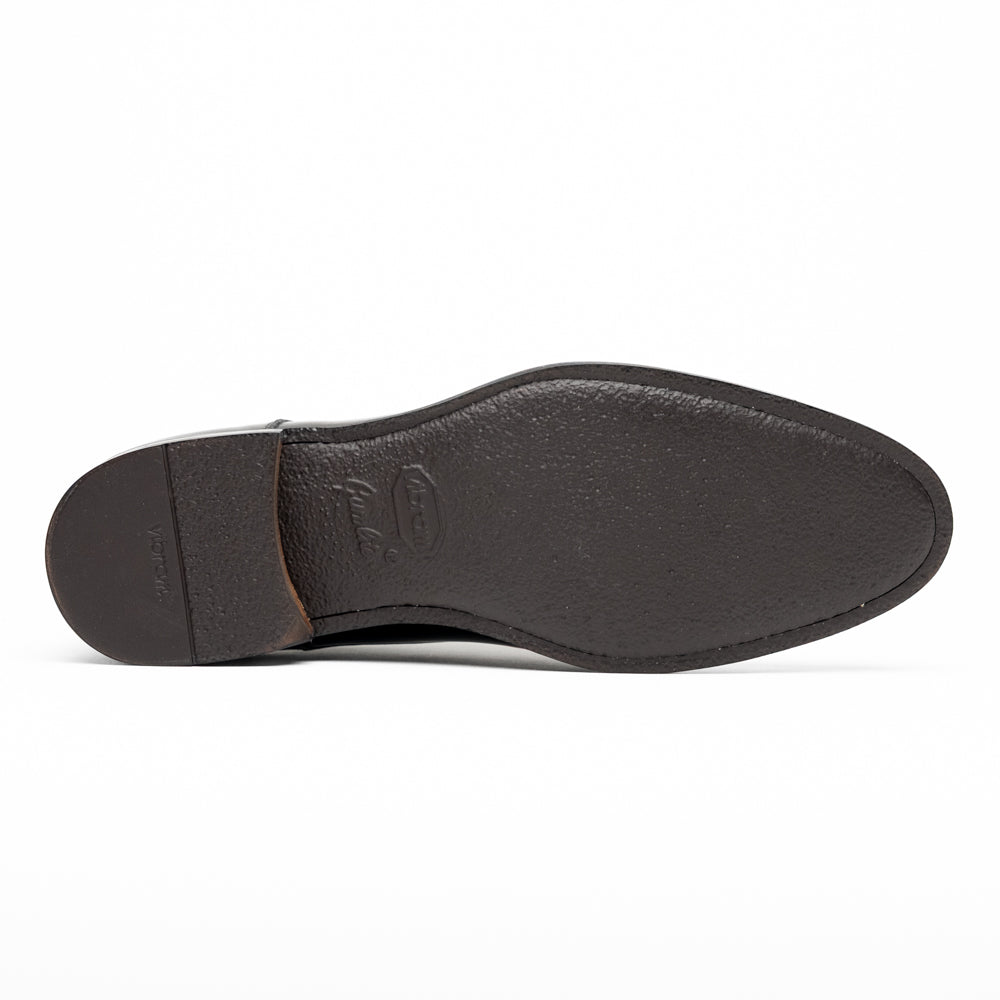 25-548-BLK GIOVANNI Italian Calfskin Lace Up Black