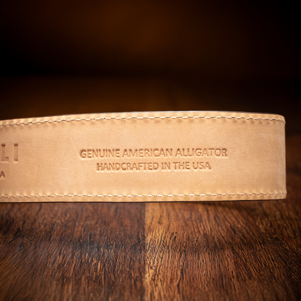 70-100-BDX ALLIGATOR Belt, Bordeaux