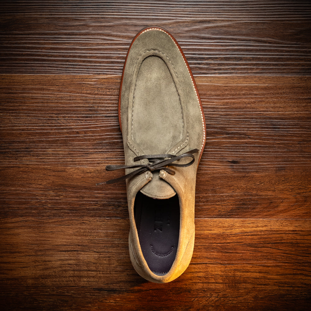 26-303-SGE WALLABY Suede Lace Up, Sage