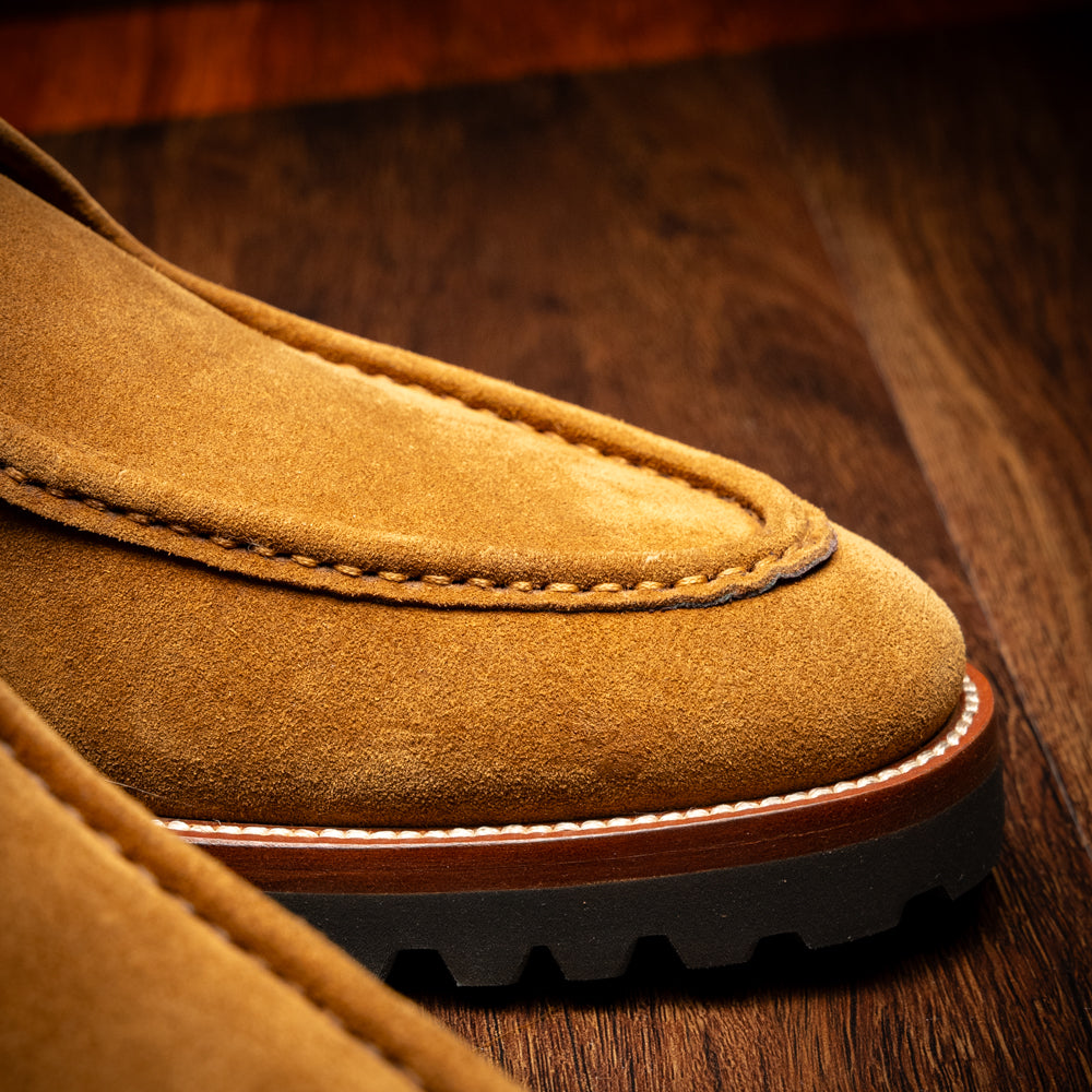 26-303-TOB WALLABY Suede Lace Up, Tobacco