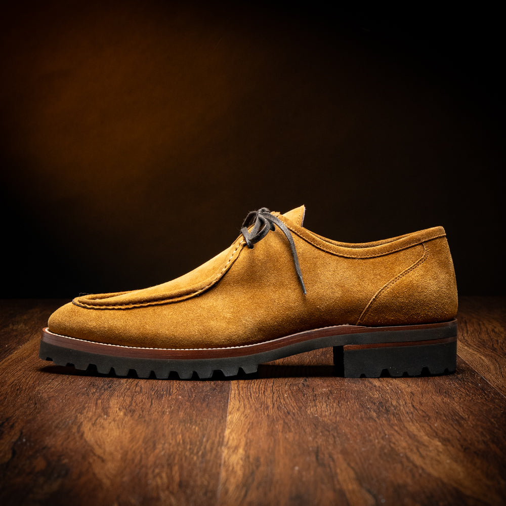 26-303-TOB WALLABY Suede Lace Up, Tobacco