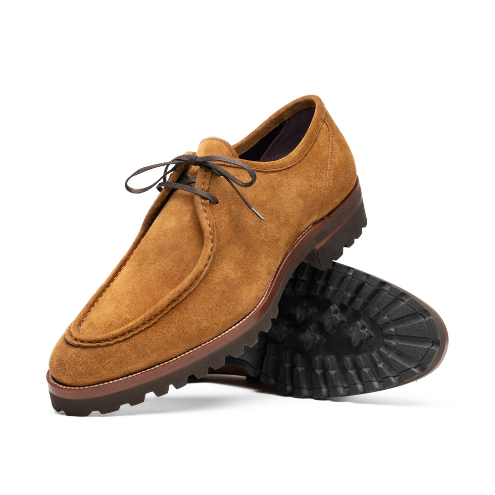26-303-TOB WALLABY Suede Lace Up, Tobacco