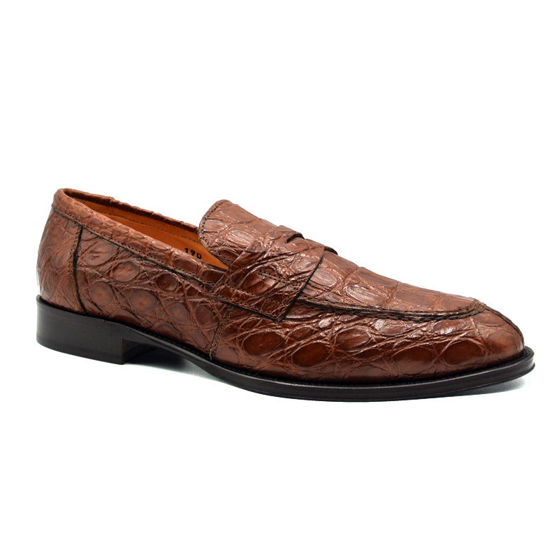 O-11-221-CGM REMUS Crocodile Cognac