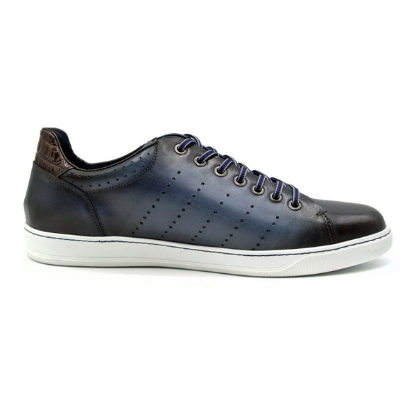 65-201-NVY RUSSO Burnished Italian Calfskin - Navy