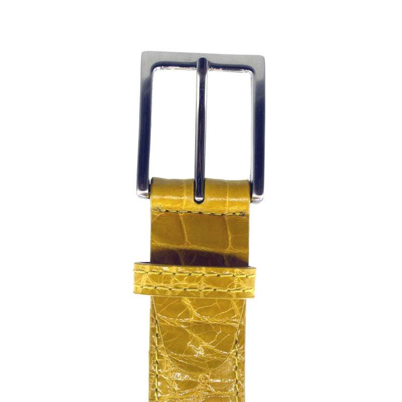 70-100-YEL ALLIGATOR Belt, Yellow