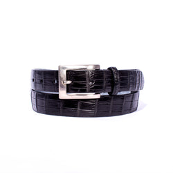 72-701-BKM NILE Crocodile 1 1/4" Belt Black