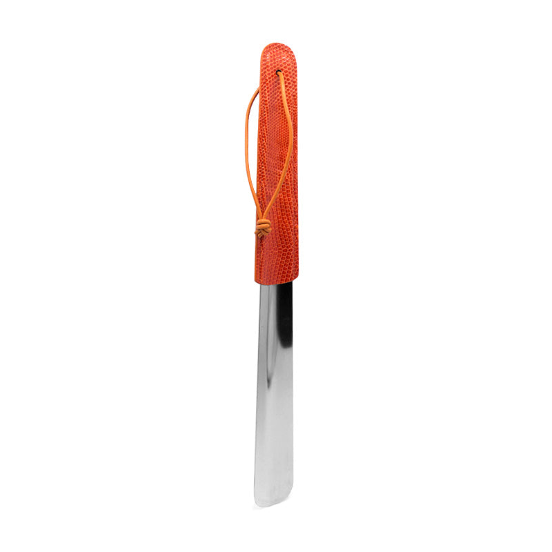 84-800-ORG Teju Lizard Shoe Spoon, Orange