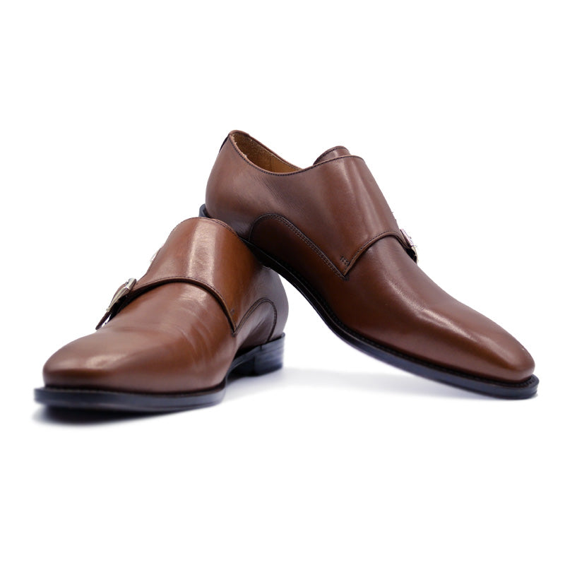 SMPL-MS-015 Calfskin Monkstrap